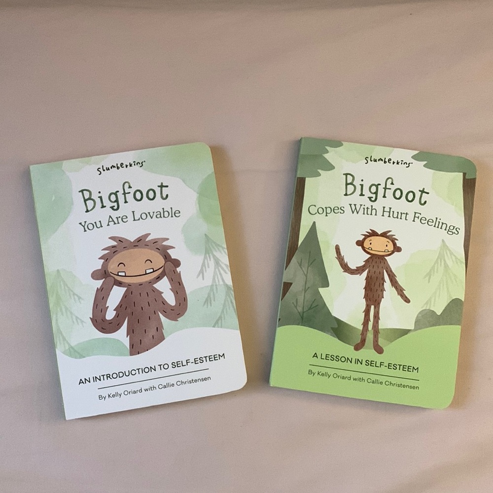 Slumberkins Bigfoot Books